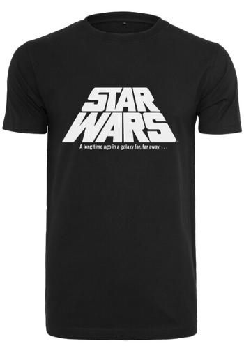 Mr. Tee Star Wars Original Logo Tee black - XS