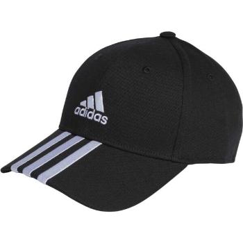 adidas 3-STRIPES BASEBALL CAP Kšiltovka, černá, velikost