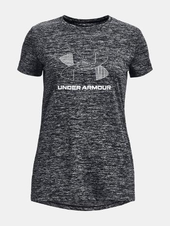 Under Armour UA Tech BL Twist SS Triko dětské Šedá