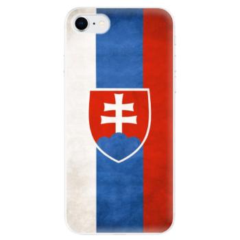 Odolné silikonové pouzdro iSaprio - Slovakia Flag - iPhone SE 2020