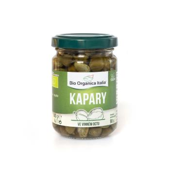 Kapary v octu 140 g BIO   BIO ORGANICA ITALIA