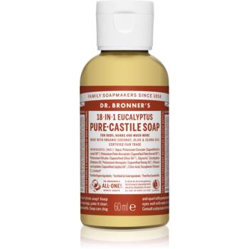 Dr. Bronner’s Eucalyptus tekuté univerzální mýdlo 60 ml