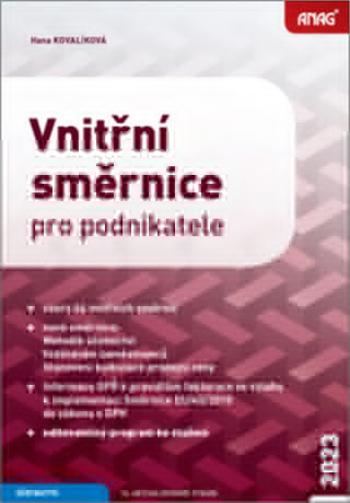 Vnitřní směrnice pro podnikatele 2023 - Hana Kovalíková