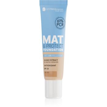 Bell Hypoallergenic Mat & Protect dlouhotrvající matující make-up SPF 25 odstín 07 Sunny 30 g