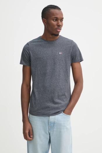 Tričko Tommy Jeans pánske, jednofarebné, DM0DM09586