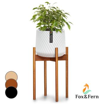 Fox & Fern Zeist, stojany na květiny, 2 výšky, kombinovatelné, zástrčný design, přírodní