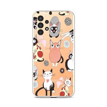 TopQ Kryt Samsung A13 silikon Cats 2 72060 (Sun-72060)