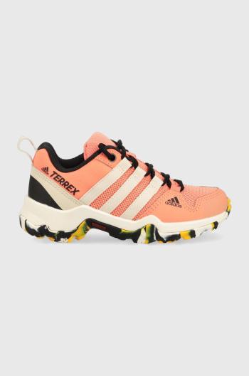 Dětské boty adidas TERREX TERREX AX2R K oranžová barva