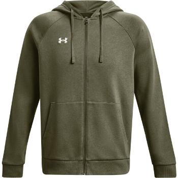 Under Armour RIVAL Pánská mikina, khaki, velikost