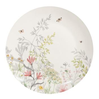 Jídelní porcelánový talíř s lučními květy Wildflower Fields - Ø 26*2 cm WFFFP