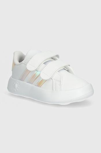 Dětské sneakers boty adidas GRAND COURT 2.0 CF bílá barva, ID5265