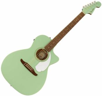 Fender Newporter Player Surf Green Elektroakustická kytara Jumbo