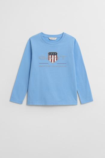 TRIČKO GANT ARCHIVE SHIELD LS T-SHIRT DREAM BLUE
