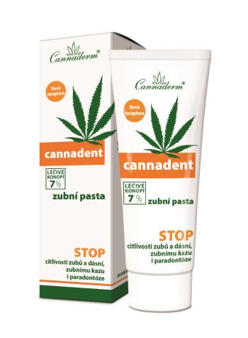 Cannaderm Cannadent zubní pasta 75 g