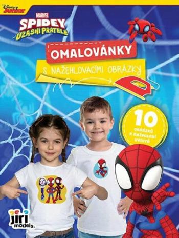 Omalovánky s nažehlovacími obrázky Spidey