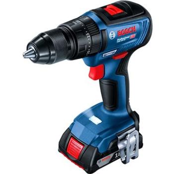 Akumulátorová vrtačka Bosch GSR 18V-50 Professional 2x2Ah + sada bitů 43 ks (0.601.9H5.004)