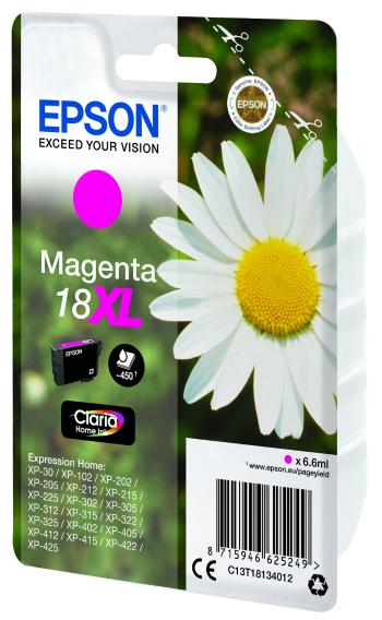 Epson 18XL C13T18134022 purpurová (magenta) originální cartridge