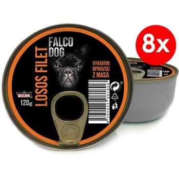 FALCO DOG 120 g losos filet, 8 ks (8594025081813)