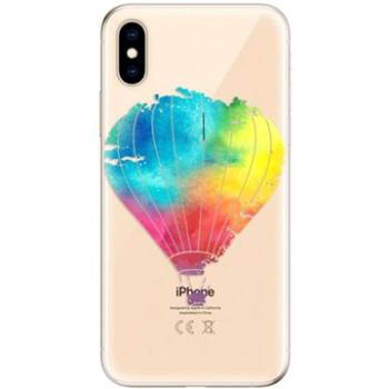 iSaprio Flying Baloon 01 pro iPhone XS (flyba01-TPU2_iXS)