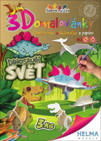 3D omalovánky Dinosauří svět