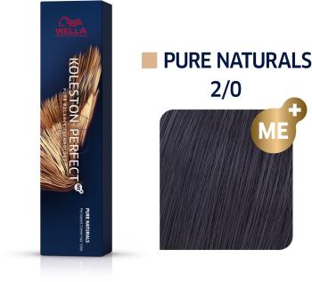 Hajfesték WELLA PROFESSIONALS Koleston Perfect Pure Naturals 2/0 (60 ml)