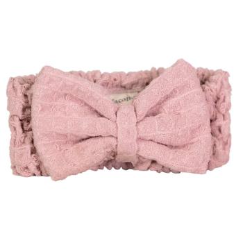 Nacomi Microfibre Hair Band gumička do vlasů Pink 1 ks