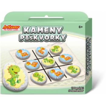 Kameny - piškvorky - dinosauři