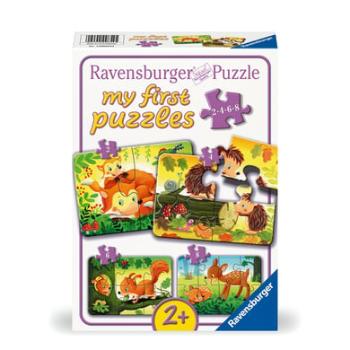 Ravensburger first moje hádanky Rodiny malých zvířat