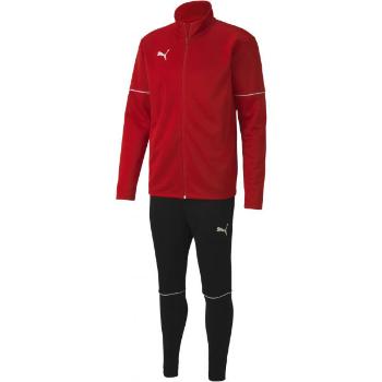 Puma TEAM GOAL TRACKSUIT Pánská sportovní souprava, černá, velikost