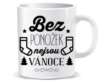 Hrnek Premium Bez ponožek nejsou vánoce