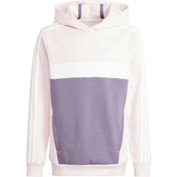 adidas TIBERIO HOODIE Dívčí mikina, růžová, velikost