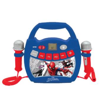 LEXIBOOK Reproduktor Spider-Man Bluetooth® se světly a mikrofony a dobíjecí baterií