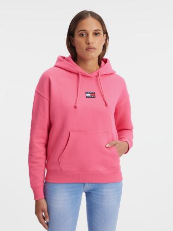 Tommy Jeans Mikina Růžová