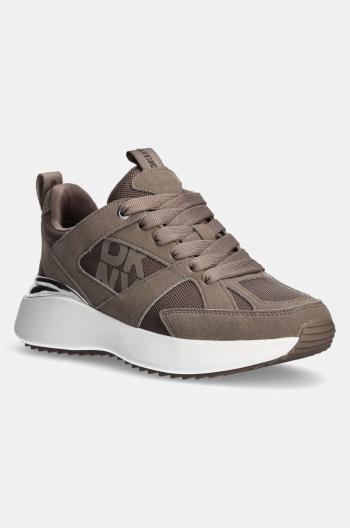 Sneakers boty Dkny Zofi béžová barva, K4402944