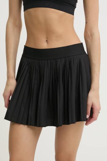 Športová sukňa adidas Performance Club čierna farba, mini, áčkový strih, JD6117