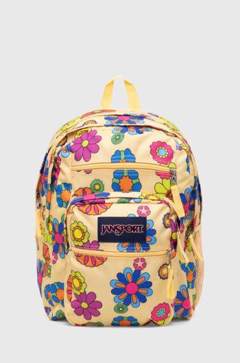 Batoh Jansport žlutá barva, velký, vzorovaný