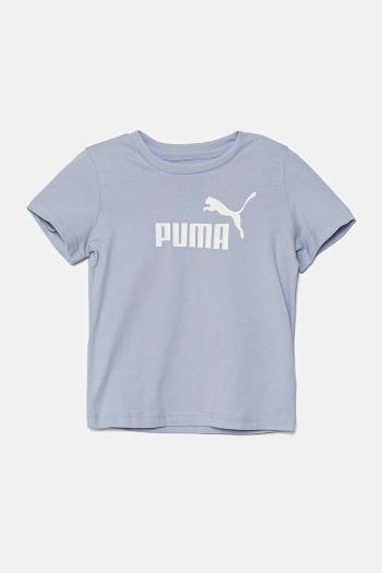 Detské bavlnené tričko Puma ESS No. 1 Logo Tee s potlačou, 684930