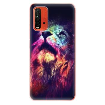 Odolné silikonové pouzdro iSaprio - Lion in Colors - Xiaomi Redmi 9T