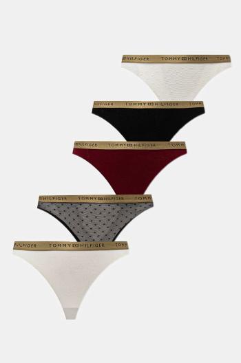 Tanga Tommy Hilfiger 5-pack více barev, UW0UW05535