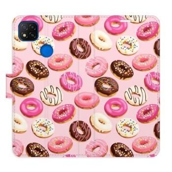 Flipové pouzdro iSaprio - Donuts Pattern 03 - Xiaomi Redmi 9C