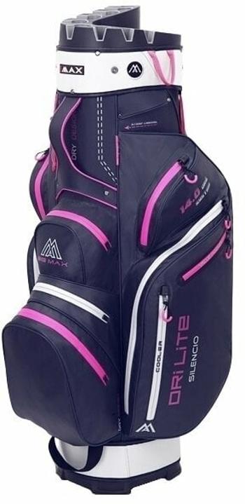 Big Max Dri Lite Silencio 2 Steel Blue/Silver/Fuchsia Cart Bag