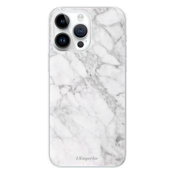 Odolné silikonové pouzdro iSaprio - SilverMarble 14 - iPhone 15 Pro Max