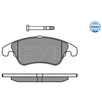MEYLE Brzdové destičky přední (0252431019)