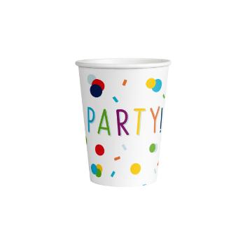 Papír poharak - Konfetti 250 ml