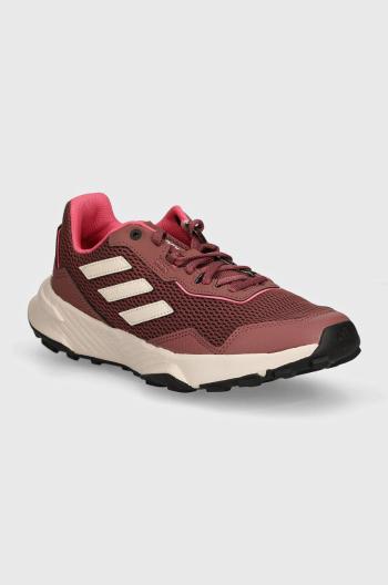 Boty adidas TERREX Tracefinder dámské, vínová barva, IG8928