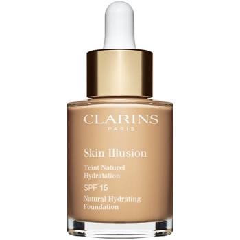 Clarins Skin Illusion Natural Hydrating Foundation rozjasňující hydratační make-up SPF 15 odstín 106N Vanilla 30 ml