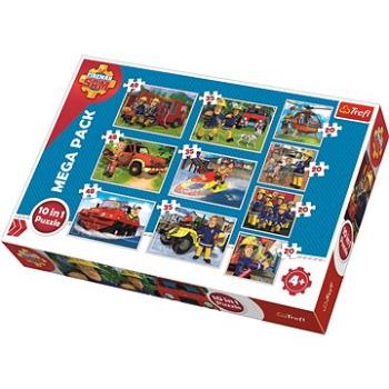 Trefl Puzzle Požárník Sam 10v1 (5900511903560)