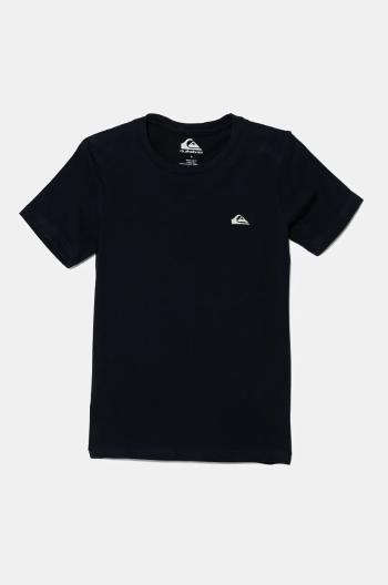 Dětské bavlněné tričko Quiksilver BASIC SS TEE tmavomodrá barva, EQBZT04746