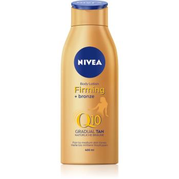 Nivea Q10 Firming + Bronze zpevňující tónovací tělové mléko 400 ml