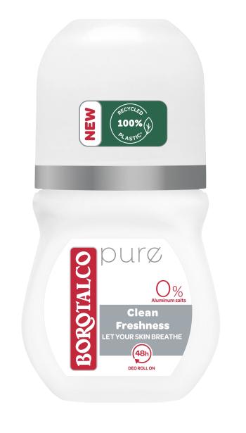 Borotalco Deodorant roll-on 48H Pure (Deo Roll-On) 50 ml
